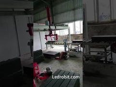 PLC 제어 클램프 끝 잡기 자동 팔레팅 장점과 함께 배하 및 로딩 기계