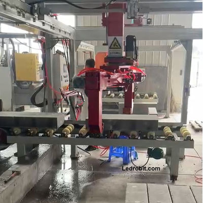 자동 Cnc 로딩 및 배하 3000kg 용량 LCD 디스플레이 자동 팔레티제
