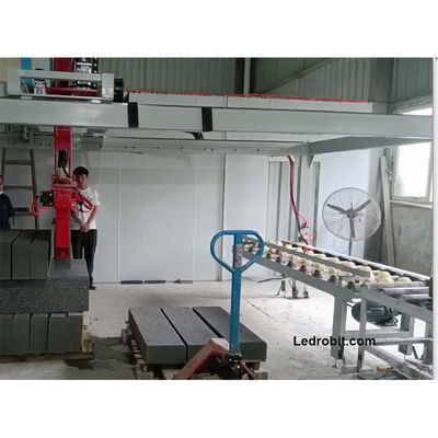 완전 자동 플래브 펠레팅 로봇 클램프 부하 배하 기계 300kg - 3000kg 용량